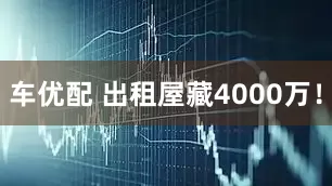 车优配 出租屋藏4000万！