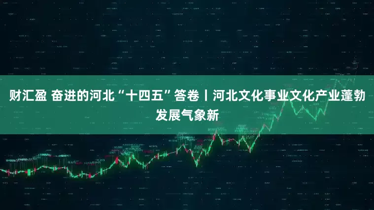 财汇盈 奋进的河北“十四五”答卷丨河北文化事业文化产业蓬勃发展气象新